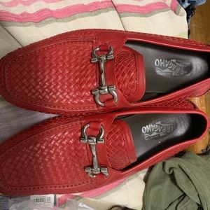 Ferragamo Gancini Bit Driver Moccasi